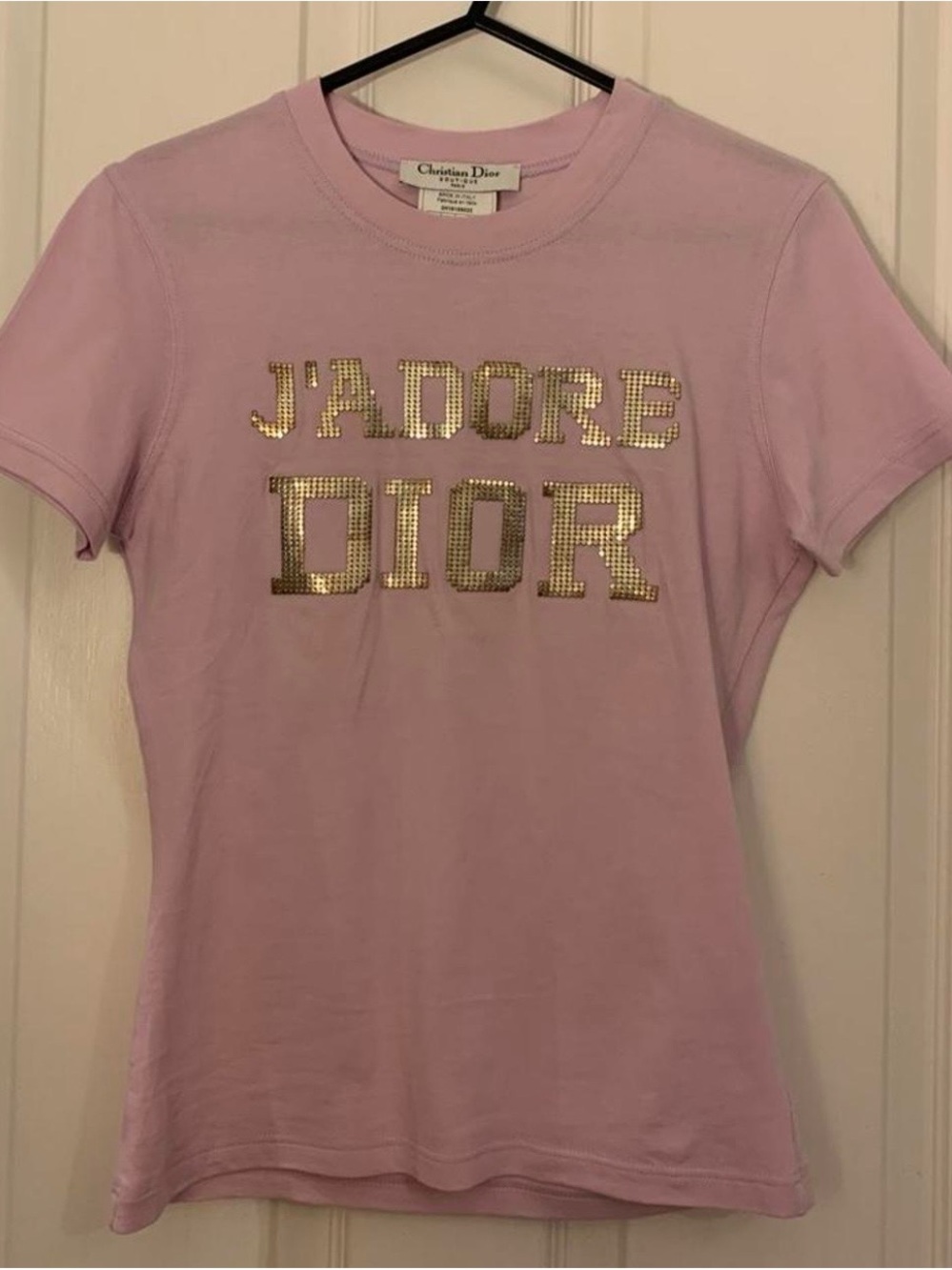 DIOR THE LATEST BLONDE SHIRT